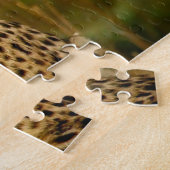 Mooie Cheetah Siblings, Jigzaag Puzzle Legpuzzel (Zijkant)