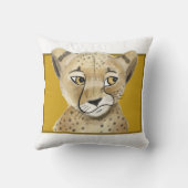 Mooie Cheetah Worpkussen – Safari Dier Thuis Kussen (Achterkant)