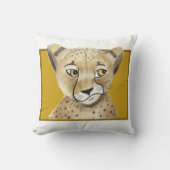 Mooie Cheetah Worpkussen – Safari Dier Thuis Kussen (Voorkant)