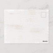 Mooie Cherry Blossom, aangepaste naam met betekeni Briefkaart (Achterkant)