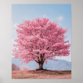 Mooie Cherry Blossom-boom Poster (Voorkant)