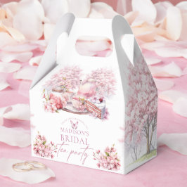 Mooie Cherry Blossom Bridal Tea Bedankdoosjes