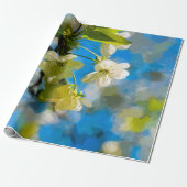 Mooie Cherry Blossom Cadeaupapier (Uitgerold)