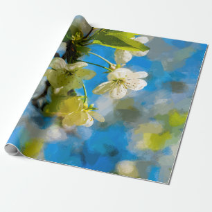 Mooie Cherry Blossom Cadeaupapier