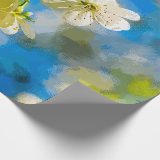 Mooie Cherry Blossom Cadeaupapier (Hoek)
