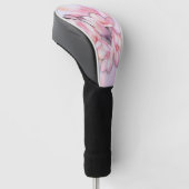 Mooie Cherry Blossom Golf Head Driver Hoesje Golfheadcover (Schuin)