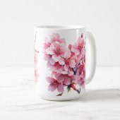 Mooie Cherry Blossom Mok Cup (Voorkant rechts)