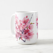 Mooie Cherry Blossom Mok Cup (Voorkant links)