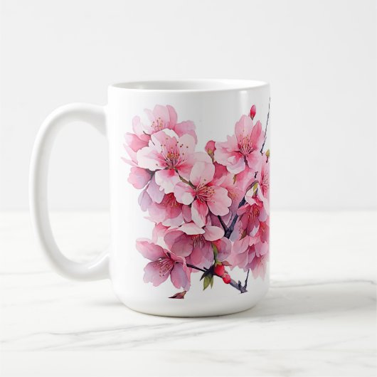 Mooie Cherry Blossom Mok Cup (Links)