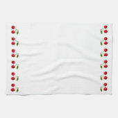 Mooie Cherry Fruits op White Theedoek (Horizontaal)