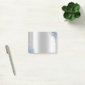 Mooie Chic Elegante Paarse Glitterdruppels Post-it® Notes (Kantoor)