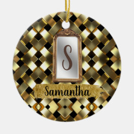 Mooie Chic Girly Mirror Elegant Bday Gift Keramisch Ornament