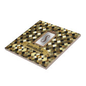 Mooie Chic Girly Mirror Elegant Tegeltje (Zijkant)