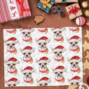 Mooie Chihuahua-hond kerstpatroon Fleece Deken