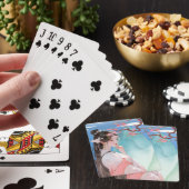 Mooie Chinese vrouw Pokerkaarten (Insitu)
