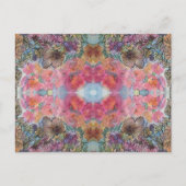 Mooie chique bloementuin Waterverf schilderij Briefkaart (Voorkant)