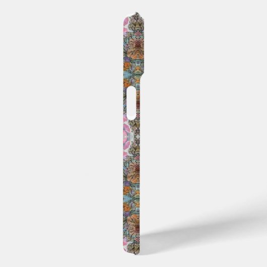 Mooie chique bloementuin Waterverf schilderij Case-Mate iPhone Case (Achterkant / Rechts)