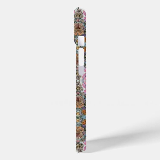 Mooie chique bloementuin Waterverf schilderij Case-Mate iPhone Case (Achterkant / Links)