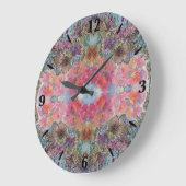 Mooie chique bloementuin Waterverf schilderij Grote Klok (Hoek)