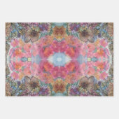 Mooie chique bloementuin Waterverf schilderij Inpakpapier Vel (Voorkant 2)