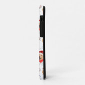Mooie Chow Chow Hond Kerst Patroon Case-Mate iPhone Case (Achterkant/links)