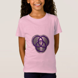 Mooie Christelijke driedecircentievers met kruis T-shirt