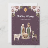 Mooie Christelijke kerstkaarten voor religieuze do Feestdagenkaart (Voorkant)