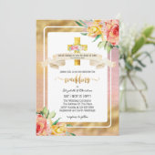 Mooie Christelijke Quote Kerk Bruiloft Kaart (Staand voorkant)