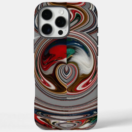 Mooie Christmas Hearts Vakantie Seizoen Kleuren Case-Mate iPhone Case (Achterkant)