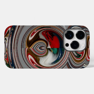 Mooie Christmas Hearts Vakantie Seizoen Kleuren Case-Mate iPhone 14 Pro Hoesje