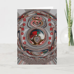 Mooie Christmas Hearts Vakantie Seizoen Kleuren Feestdagen Kaart