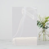Mooie Cigar met rook Briefpapier (Staand voorkant)