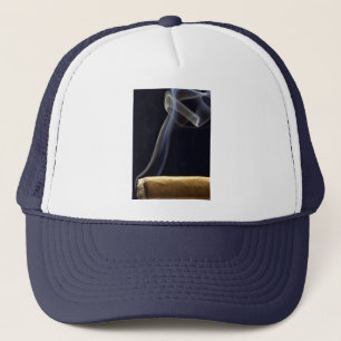 Mooie Cigar met rook Trucker Pet