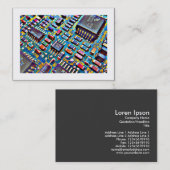 Mooie circuits (grenspost) visitekaartje (Voorkant / Achterkant)