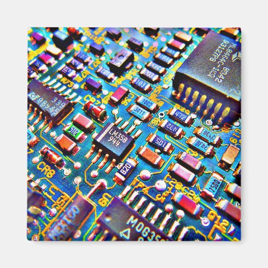 Mooie circuits magneet (Voorkant)