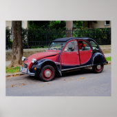 Mooie Citroen 2CV Charleston Poster (Voorkant)