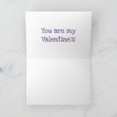 Mooie citroen en limoen vrucht valentine illustrat kaart (Binnen)