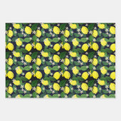 Mooie citroen verpakking papier vellen (Voorkant 2)