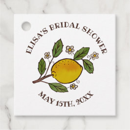 Mooie Citroenen BRUIDSSUITE Rusticaal MAATWERK Bedankjes Labels