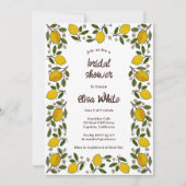 Mooie Citroenen CUSTOM Summer VRIJGEZELLENFEEST Kaart (Voorkant)