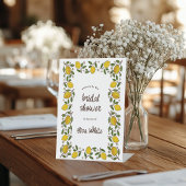 Mooie Citroenen CUSTOM Summer VRIJGEZELLENFEEST Reclamebord Met Voetstuk