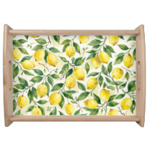 Mooie citroenen lente placemat