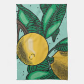 Mooie Citroenen Oven Mitt en Pot Houders Theedoek (Verticaal)