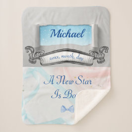 Mooie Classy Chic Elegant Pastel Colors Sherpa Deken