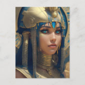 Mooie Cleopatra Briefkaart (Voorkant)