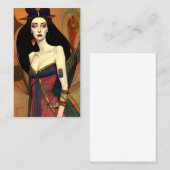 Mooie Cleopatra Visitekaartje (Voorkant / Achterkant)