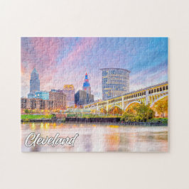Mooie Cleveland, Ohio, Verenigde Staten Legpuzzel