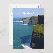 Mooie Cliffs van Moher Briefkaart (Voorkant / Achterkant)