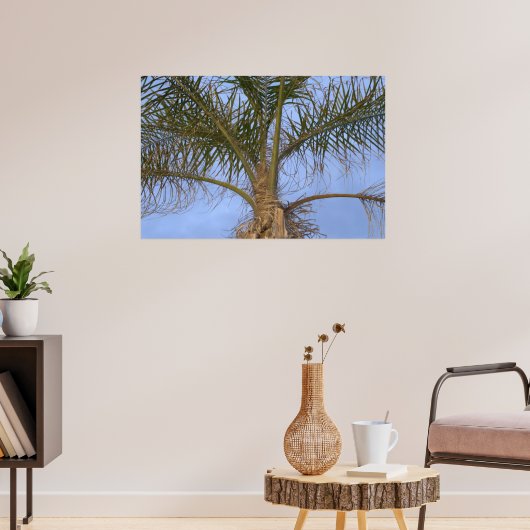 Mooie Close-up Palmboom Poster (Woonkamer 3)