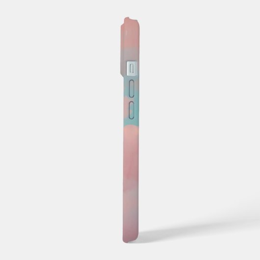 Mooie Cloud Telefoon Case (Cotton Snoep) iPhone 15 Case (Linkerkant)